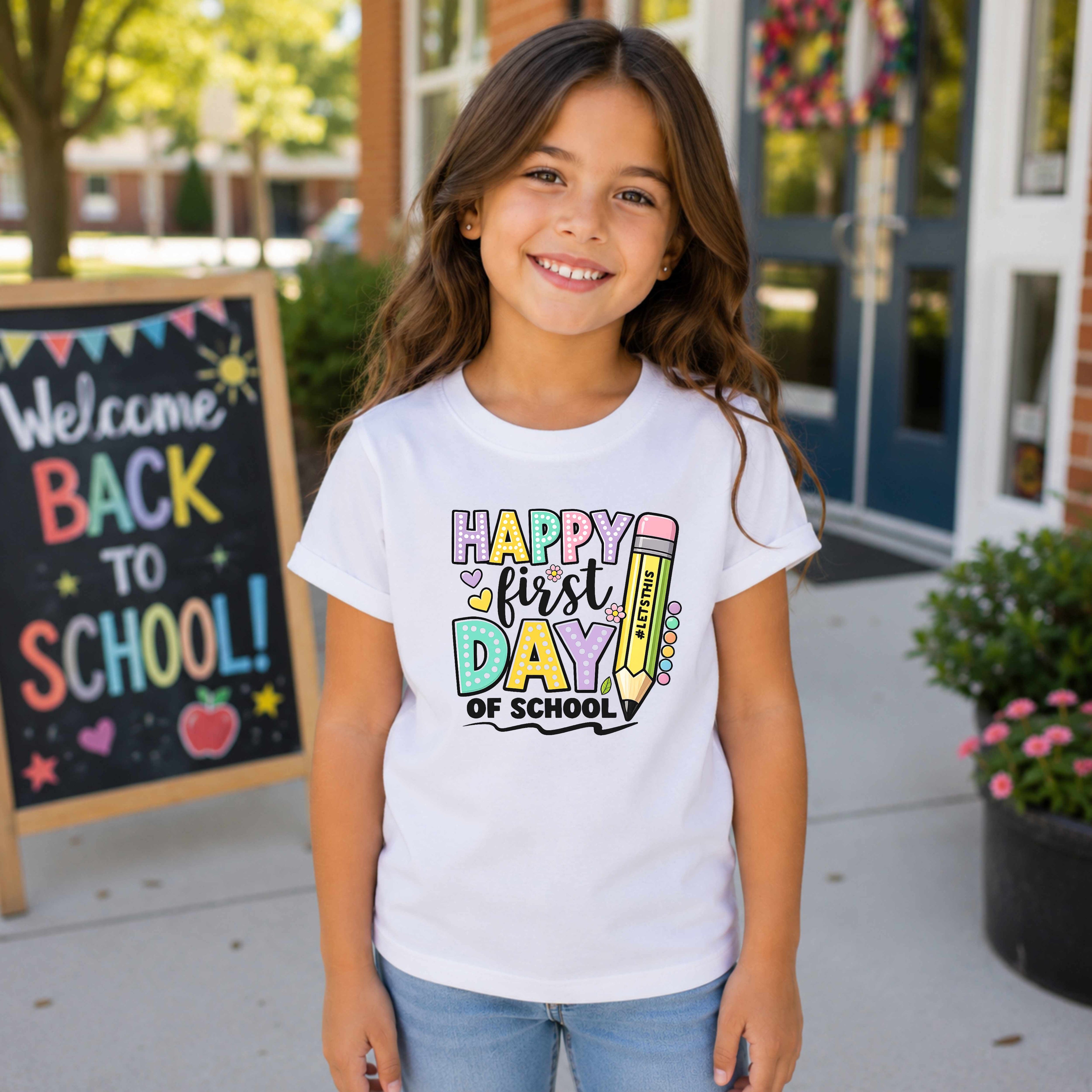 Happy First Day of School Kids T-Shirt